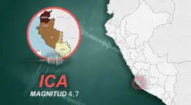 Temblor en Ica de 4.7 grados Temblor en Ica de 4.7 grados