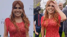 Magaly Medina celebró por todo lo alto los 25 años de su carrera televisiva.