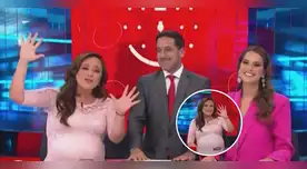 Carla Tello YA CASI da a luz y se despidió del noticiero de América TV: "Me voy de licencia" Carla Tello YA CASI da a luz y se despidió del noticiero de América TV: "Me voy de licencia"