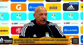 Robero Mosquera reveló que su contrata acaba este 2022 y aún no sabe si seguirá al mando de Cristal.