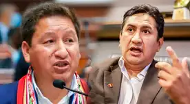 Guido Bellido y Vladimir Cerrón se pelean por twitter.