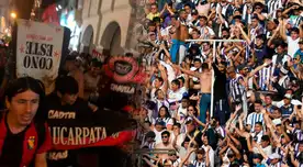 Hinchas de Alianza y Melgar protagonizan revuelvo en las calles en el marco de la final.