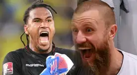 Pedro Gallese no quiere saber nada más de Andrew Redmayne. Pedro Gallese no quiere saber nada más de Andrew Redmayne.