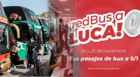 Promoción de RedBus a 1 sol