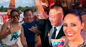 Erika Muñoz apareció en el Poder Judicial durante sentencia de Kenji Fujimori. Erika Muñoz apareció en el Poder Judicial durante sentencia de Kenji Fujimori.