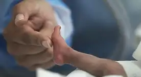 La menor nació el pasado 7 de julio tras una cesárea que se le realizó a su madre en tan solo la semana 35. La menor nació el pasado 7 de julio tras una cesárea que se le realizó a su madre en tan solo la semana 35.