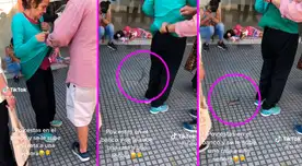 La señora se percató que el roedor estaba recorriendo su cuerpo.