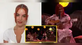 Nicole Zignago y su presentación en los Latin Grammy 2022.