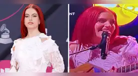 Nicole Zignago en los Latin Grammy 2022.