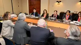 Fiscal de la Nación, Patricia Benavides se reunión con el Grupo de Alto Nivel de la OEA