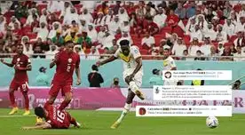Usuarios en Twitter manifestaron su incomodidad luego de que no le cobraron el penal a Qatar en el Mundial 2022. Usuarios en Twitter manifestaron su incomodidad luego de que no le cobraron el penal a Qatar en el Mundial 2022.