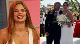 Natalia Otero feliz por la boda de su amiga Tilsa Lozano Natalia Otero feliz por la boda de su amiga Tilsa Lozano