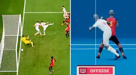 GOL de Ziyech para Marruecos contra Bélgica, era un nuevo golpe en el Mundial, pero el VAR lo anula