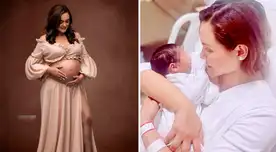 Carla Tello se convirtió en mamá. Carla Tello se convirtió en mamá.