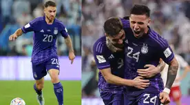 Argentina asegura su pase a los octavos de final derrotando a Polonia por 2 -0 .