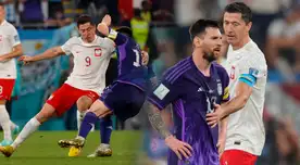 Messi y Lewandowski tuvieron un cruce en el Mundial Qatar 2022.