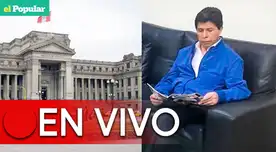 Sigue EN VIVO la audiencia de prisión preventiva del vacado presidente, Pedro Castillo.