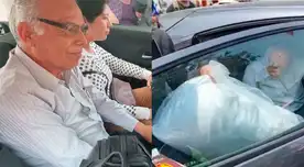 Ambos exjefes del Gabinete Ministerial se encuentran visitando al exjefe de Estado en la Diroes.