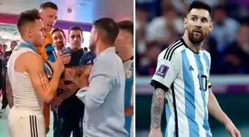 Messi estuvo a punto de irse a las manos con Wout Weghorst.