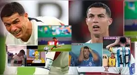 Adiós Cristiano. Portugal quedó fuera del Mundial Qatar 2022 tras perder ante Marruecos por 1-0. Adiós Cristiano. Portugal quedó fuera del Mundial Qatar 2022 tras perder ante Marruecos por 1-0.