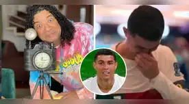 Carlos Vílchez agradece a Cristiano Ronaldo. Carlos Vílchez agradece a Cristiano Ronaldo.