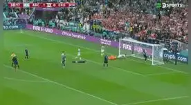 ¡Grítalo Argentina! Julián Álvarez adelantó el marcador con su gran anotación ante Croacia