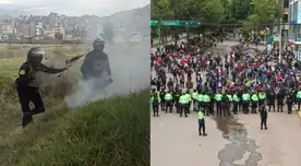 Las rondas campesinas ingresaron por la zona sur de Cusco y tras un recorrido pacífico y sin incidentes llegaron a la plaza Mayor. Las rondas campesinas ingresaron por la zona sur de Cusco y tras un recorrido pacífico y sin incidentes llegaron a la plaza Mayor.