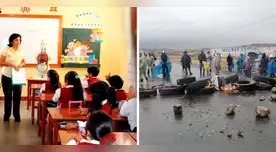 Se suspendieron clases en Lima Metropolitana y el Callao.