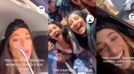 Tini Stoessel se sumó al canto del mundial luego que Argentina salga campeón Tini Stoessel se sumó al canto del mundial luego que Argentina salga campeón