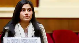 Yenifer Paredes está investigada por organización criminal y otros delitos.