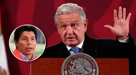 Presidente mexicano habló largo y extendido sobre la situación en Perú.