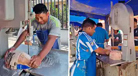 "¡Te trozo tu pavo!": nuevo negocio en SJL causa furor en paviferias a puertas de la Navidad "¡Te trozo tu pavo!": nuevo negocio en SJL causa furor en paviferias a puertas de la Navidad