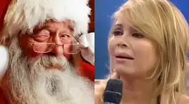 Gisela Valcárcel no esperó que Papá Noel le responda. Gisela Valcárcel no esperó que Papá Noel le responda.