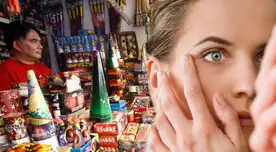 Expertos advierten que los pirotécnicos mal manipulados causarían graves daños a la vista. Expertos advierten que los pirotécnicos mal manipulados causarían graves daños a la vista.