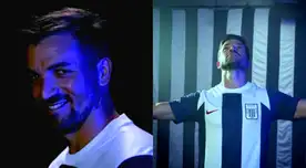 Gabriel Costa se puso de nuevo la camiseta de Alianza Lima y hasta besó el escudo del club