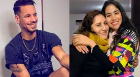 Anthony Aranda feliz con Celia Rodríguez por ayudarlo a cocinar. Anthony Aranda feliz con Celia Rodríguez por ayudarlo a cocinar.