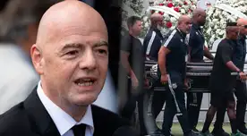 Gianni Infantino llegó al velorio: “Pediremos al mundo que pongan el nombre de Pelé en un estadio”