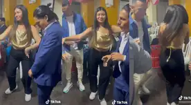 Singular baile de la joven peruana al ritmo de huayno se hizo viral en las redes sociales. Singular baile de la joven peruana al ritmo de huayno se hizo viral en las redes sociales.