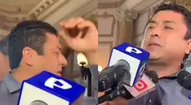 Guillermo Bermejo pierde los papeles y lanza micrófono de periodista de PBO