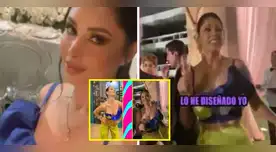 Pamela Franco es desmentida tras decir que diseñó su traje: Ya lo había usado Carmen Villalobos