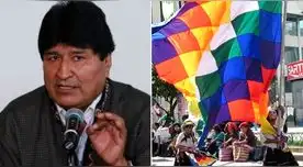 Evo Morales, expresidente de Bolivia, volvió a pronunciarse sobre la situación de Perú. Evo Morales, expresidente de Bolivia, volvió a pronunciarse sobre la situación de Perú.