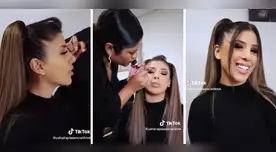 Yahaira Plasencia muestra paso a paso cómo logra su espectacular make-up para los conciertos