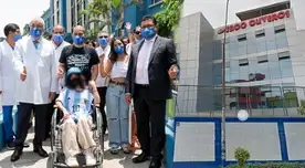 Escolar que cayó del cuarto piso del Saco Oliveros se recuperó y ya fue dada de alta.