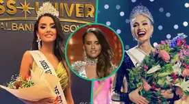 Roksana Ibrahimi, la Miss Kosovo, se mostró disconforme con el resultado, según su reacción.
