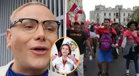 Carlos Cacho se refiere a las protestas.