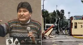 El expresidente de Bolivia, Evo Morales, cuestiona la intervención de la PNP en la San Marcos. El expresidente de Bolivia, Evo Morales, cuestiona la intervención de la PNP en la San Marcos.