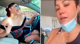 Lesly Castillo llevó a sus hijas a un hospital público.