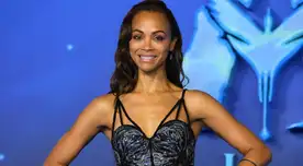 Zoe Saldaña la rompió en taquilla con la película Avatar 2 al recaudar más de 2 millones de dólares. .