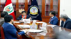 Presidente de la Corte de Lima Norte, Lorenzo Castope se reunió con los alcaldes distritales de Lima Norte