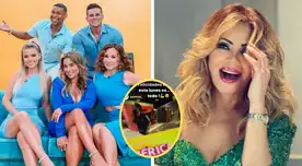 Gisela Valcárcel emocionada por el regreso de 'América Hoy' a la TV: "Felicidades, todo va quedando listo"